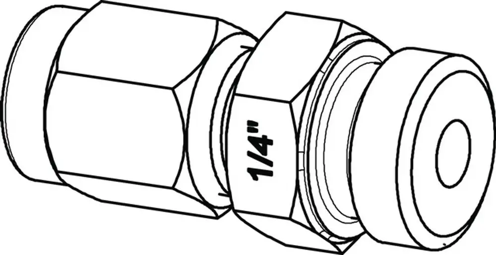 Im Bild ist ein Impulsleitungsanschluss von IMI Hydronic Engineering dargestellt, der für eine Rohrverbindung konzipiert ist. Der Anschluss hat eine konische Form und ist aus Metall gefertigt.